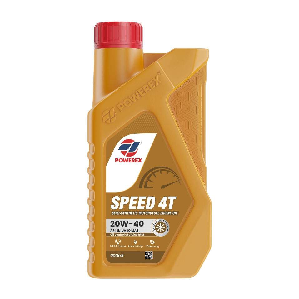 SPEED 4T 20W-40 API SL JASO MA2 – Semi-Synthetic Motorcycle Engine Oil