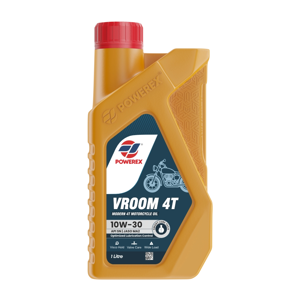 VROOM 4T 10W-30 API SN JASO MA2 – Modern 4T Motorcycle Oil