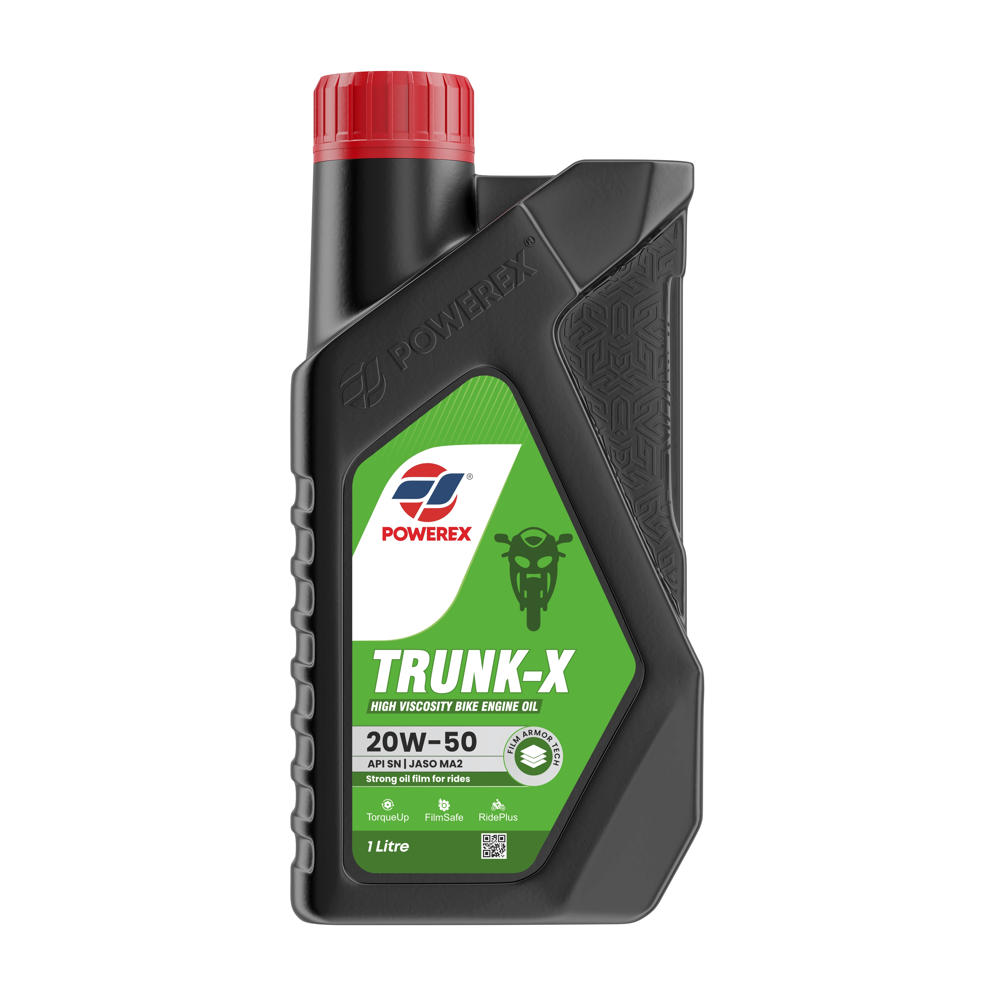 TRUNK-X 20W-50 API SN JASO MA2 – High Viscosity Bike Engine Oil
